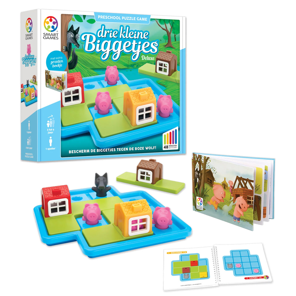 Drie kleine biggetjes