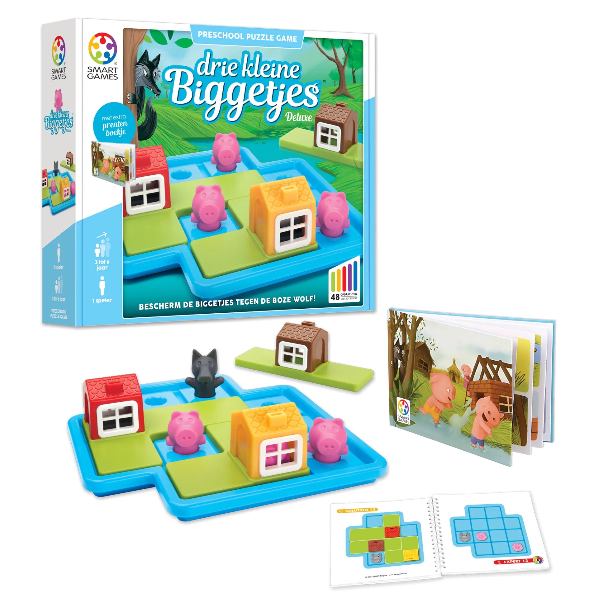 Drie kleine biggetjes
